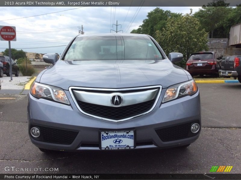 Forged Silver Metallic / Ebony 2013 Acura RDX Technology AWD