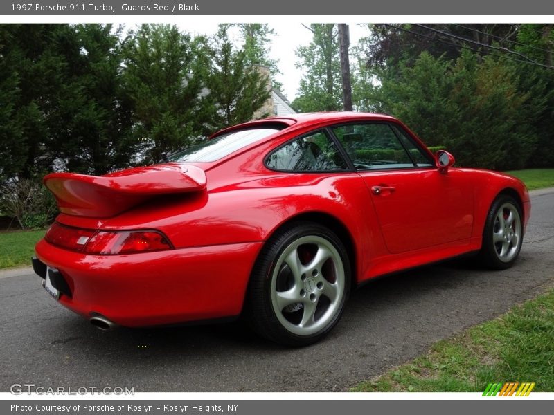 Guards Red / Black 1997 Porsche 911 Turbo