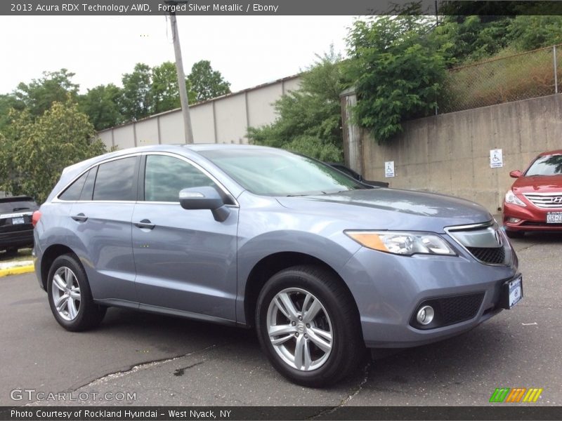 Forged Silver Metallic / Ebony 2013 Acura RDX Technology AWD