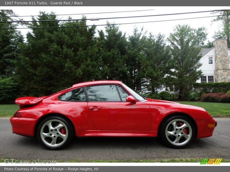 Guards Red / Black 1997 Porsche 911 Turbo