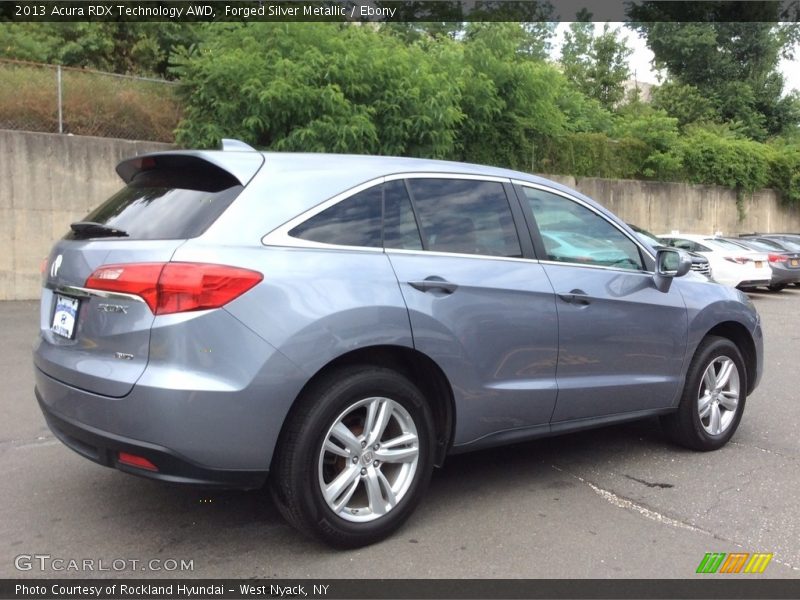 Forged Silver Metallic / Ebony 2013 Acura RDX Technology AWD