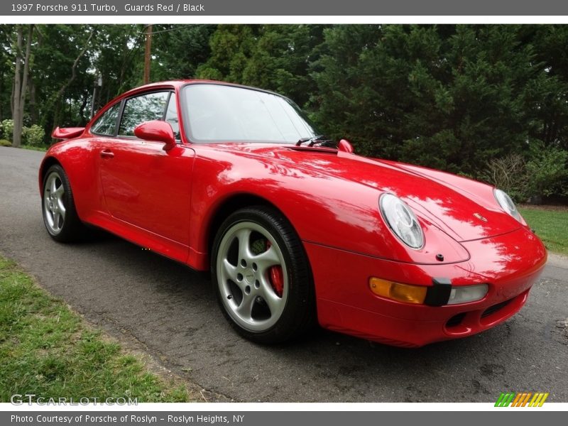 Guards Red / Black 1997 Porsche 911 Turbo