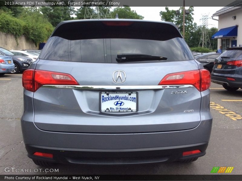 Forged Silver Metallic / Ebony 2013 Acura RDX Technology AWD