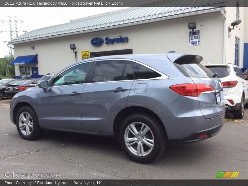 Forged Silver Metallic / Ebony 2013 Acura RDX Technology AWD