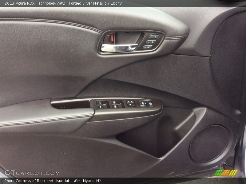 Forged Silver Metallic / Ebony 2013 Acura RDX Technology AWD