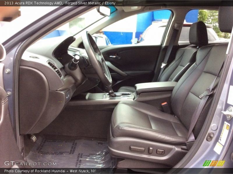 Forged Silver Metallic / Ebony 2013 Acura RDX Technology AWD