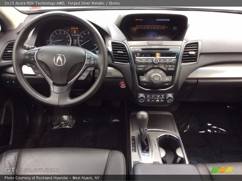 Forged Silver Metallic / Ebony 2013 Acura RDX Technology AWD