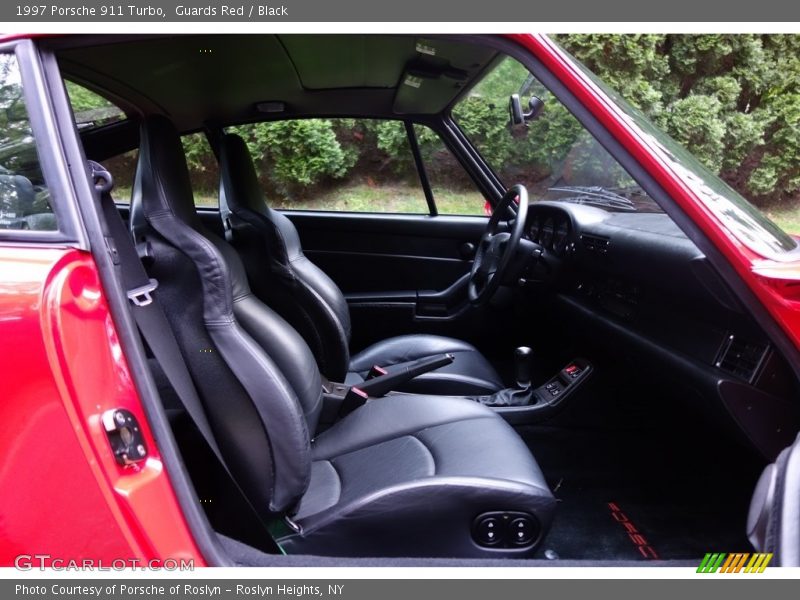 Guards Red / Black 1997 Porsche 911 Turbo