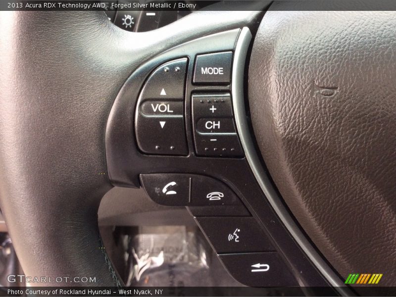 Forged Silver Metallic / Ebony 2013 Acura RDX Technology AWD