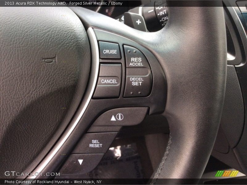 Forged Silver Metallic / Ebony 2013 Acura RDX Technology AWD