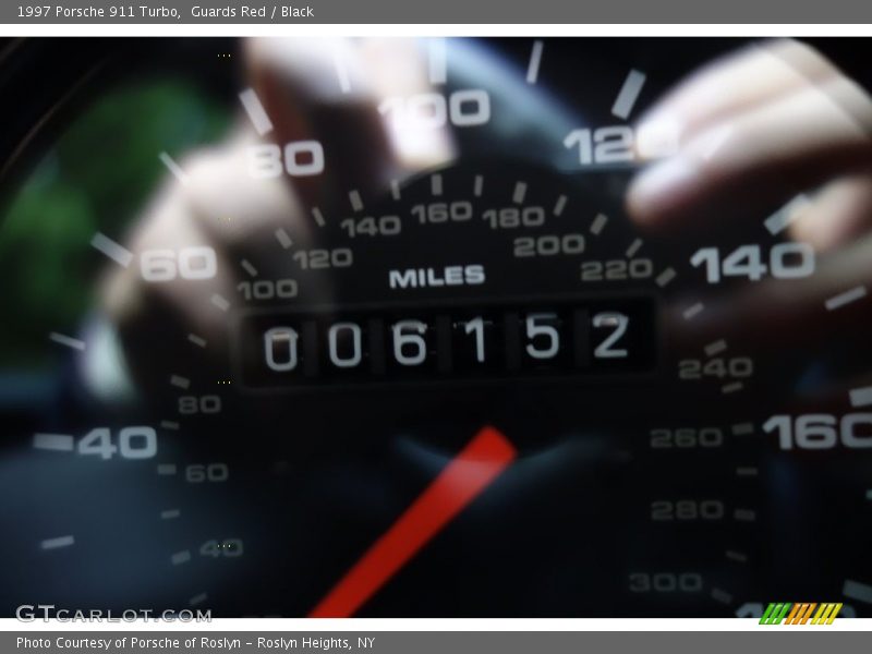 Guards Red / Black 1997 Porsche 911 Turbo