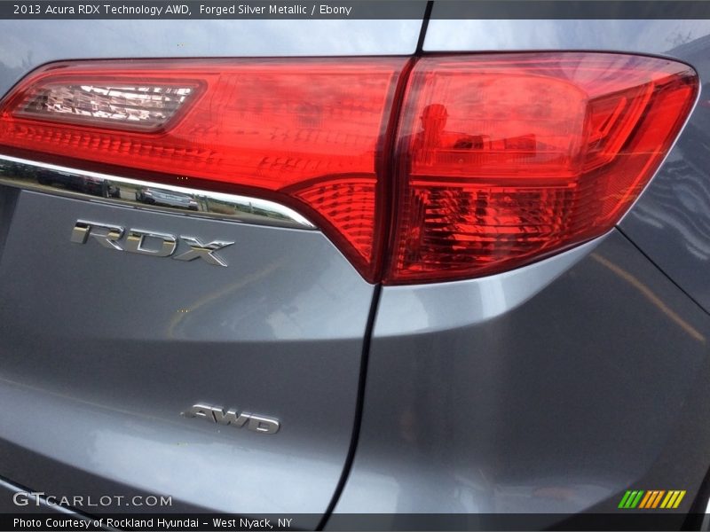 Forged Silver Metallic / Ebony 2013 Acura RDX Technology AWD