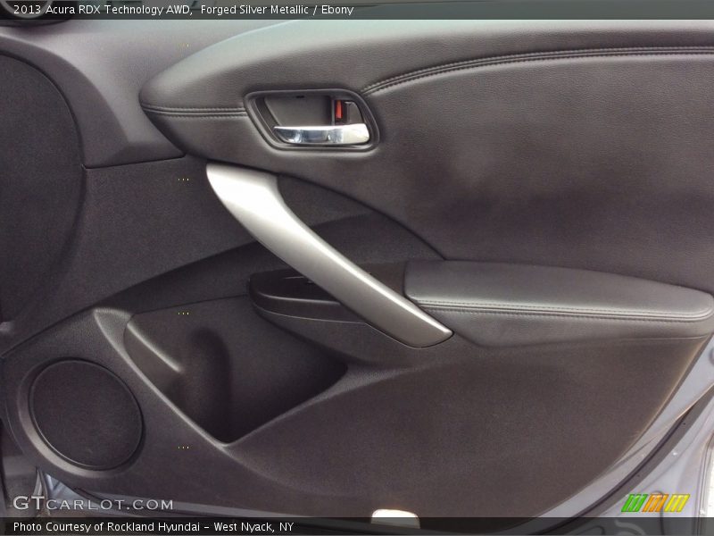 Forged Silver Metallic / Ebony 2013 Acura RDX Technology AWD