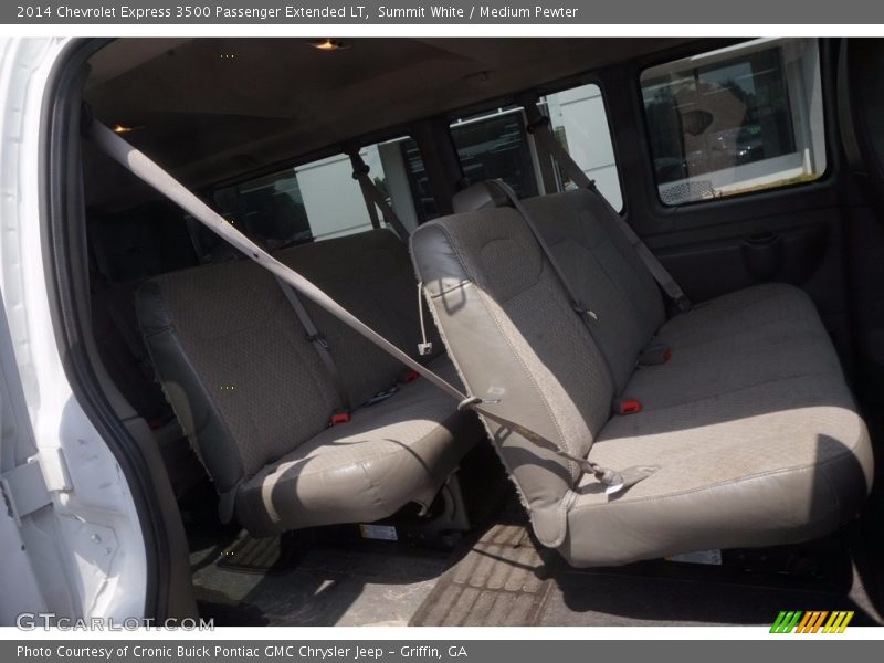 Summit White / Medium Pewter 2014 Chevrolet Express 3500 Passenger Extended LT