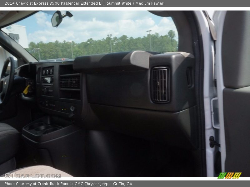 Summit White / Medium Pewter 2014 Chevrolet Express 3500 Passenger Extended LT