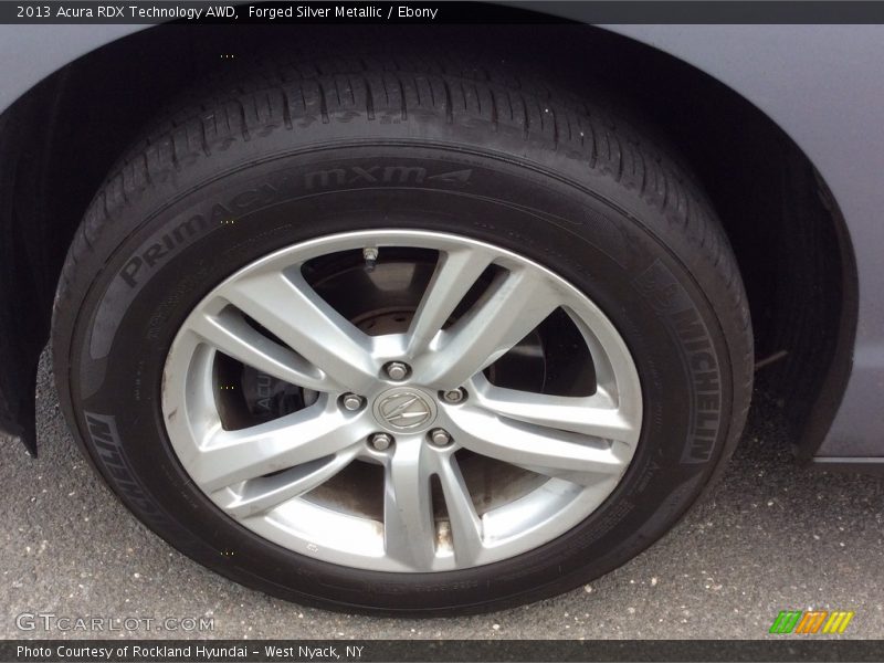 Forged Silver Metallic / Ebony 2013 Acura RDX Technology AWD
