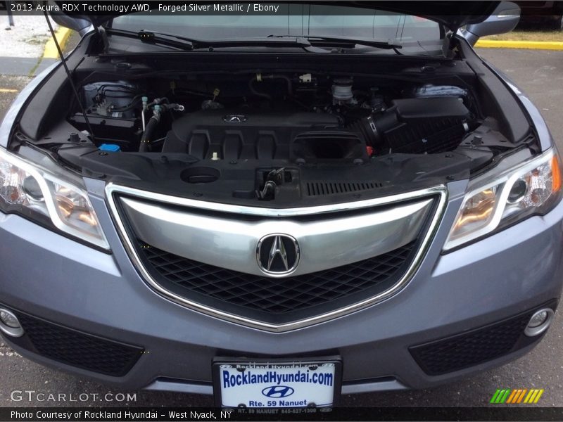 Forged Silver Metallic / Ebony 2013 Acura RDX Technology AWD
