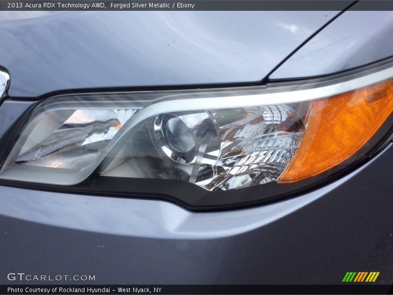 Forged Silver Metallic / Ebony 2013 Acura RDX Technology AWD