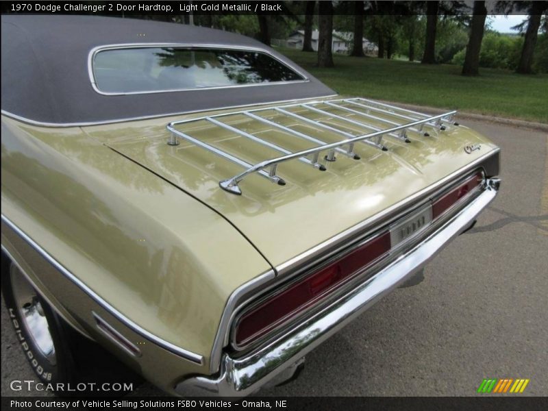 Light Gold Metallic / Black 1970 Dodge Challenger 2 Door Hardtop