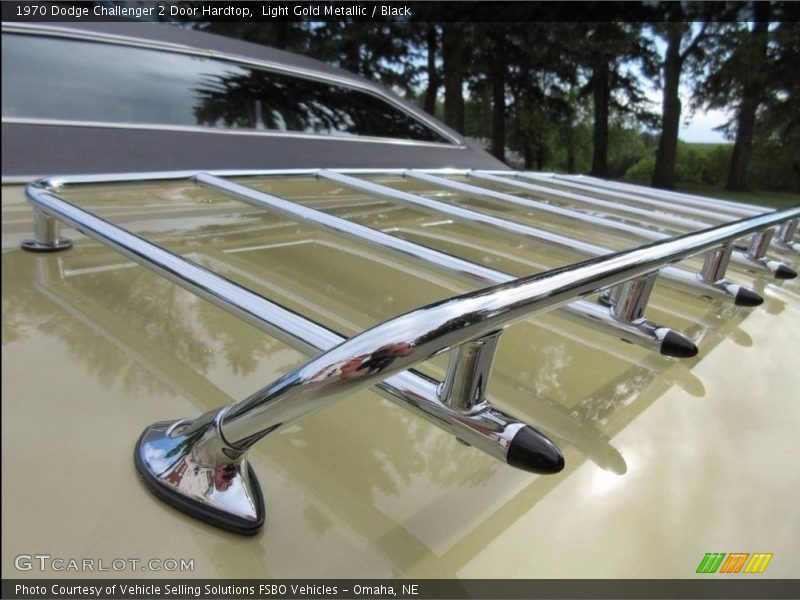 Light Gold Metallic / Black 1970 Dodge Challenger 2 Door Hardtop