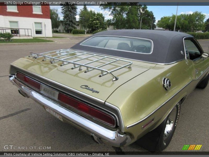 Light Gold Metallic / Black 1970 Dodge Challenger 2 Door Hardtop