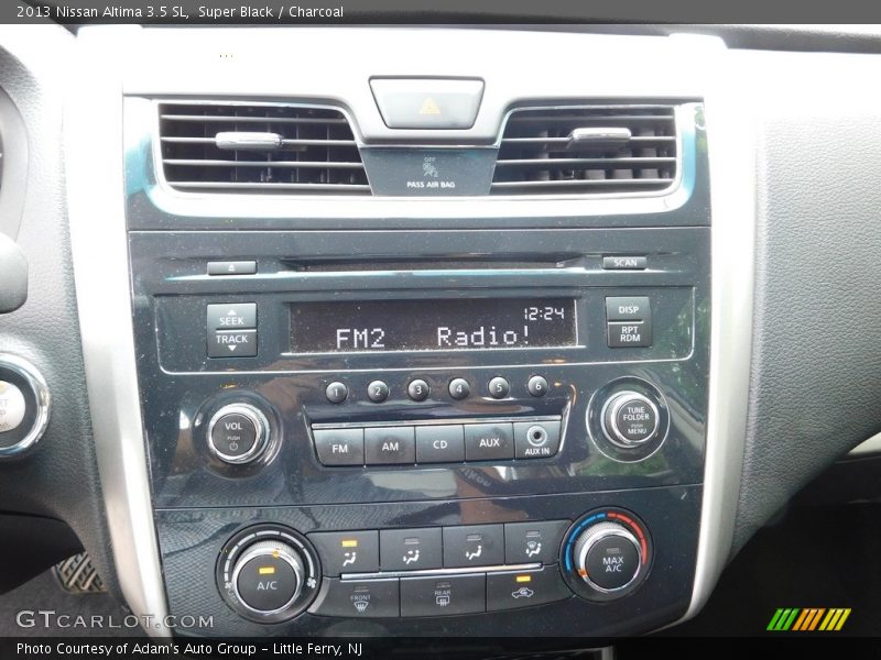 Super Black / Charcoal 2013 Nissan Altima 3.5 SL
