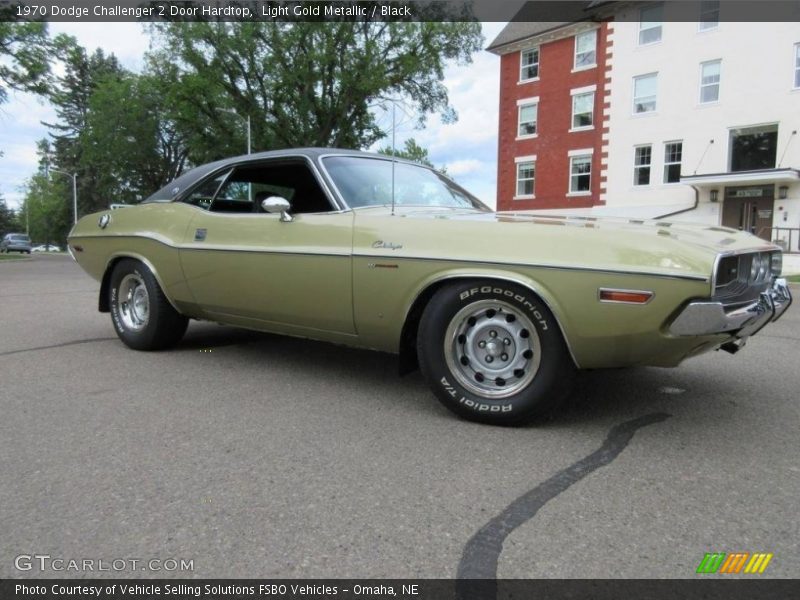  1970 Challenger 2 Door Hardtop Light Gold Metallic