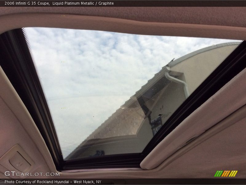 Liquid Platinum Metallic / Graphite 2006 Infiniti G 35 Coupe