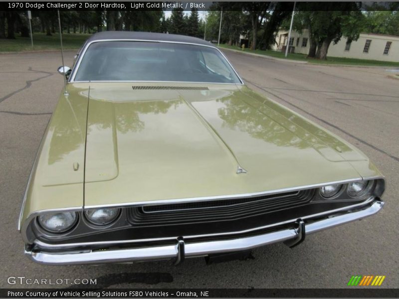 Light Gold Metallic / Black 1970 Dodge Challenger 2 Door Hardtop