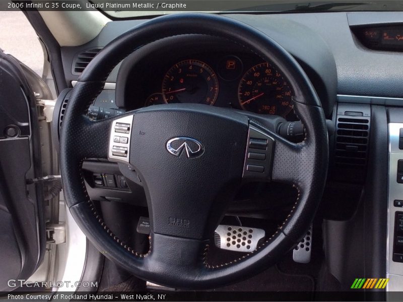 Liquid Platinum Metallic / Graphite 2006 Infiniti G 35 Coupe