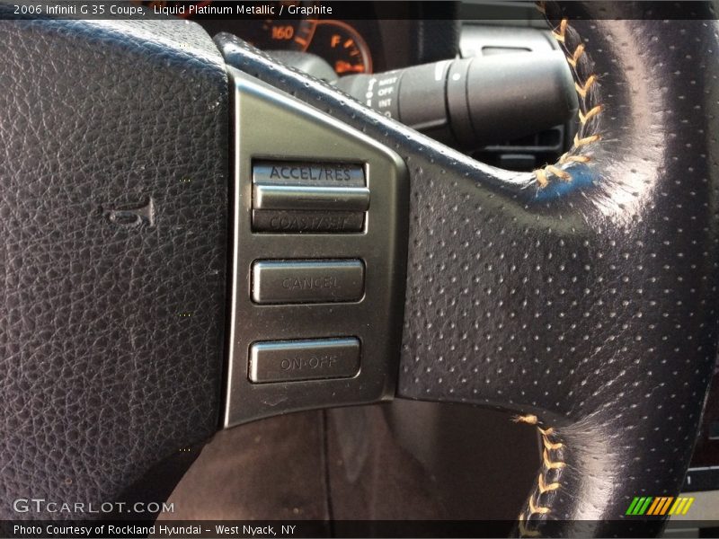 Liquid Platinum Metallic / Graphite 2006 Infiniti G 35 Coupe