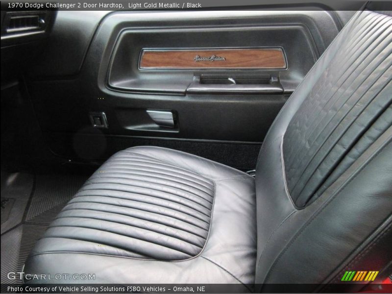 Front Seat of 1970 Challenger 2 Door Hardtop