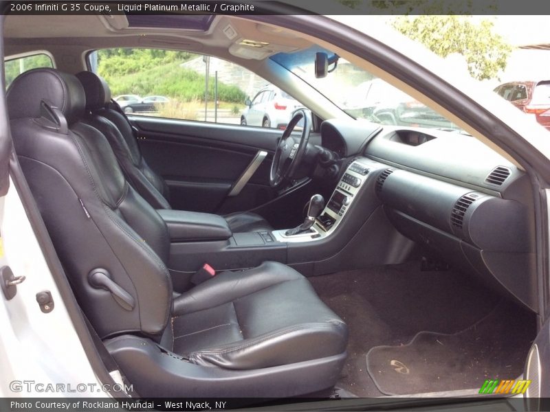 Liquid Platinum Metallic / Graphite 2006 Infiniti G 35 Coupe