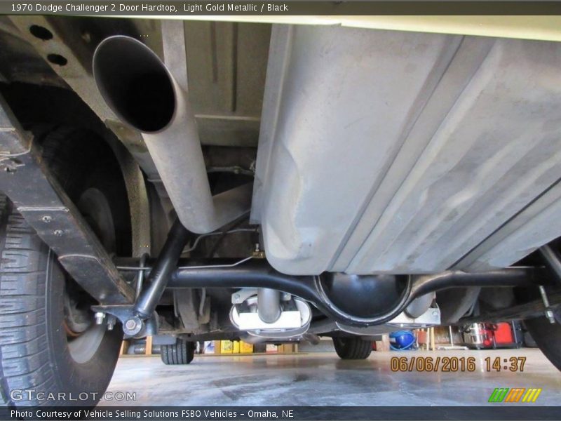 Undercarriage of 1970 Challenger 2 Door Hardtop