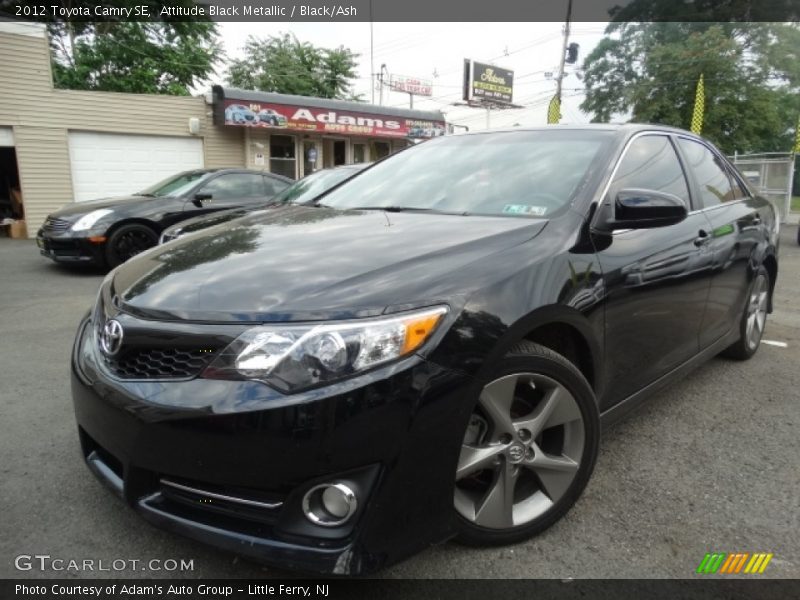 Attitude Black Metallic / Black/Ash 2012 Toyota Camry SE