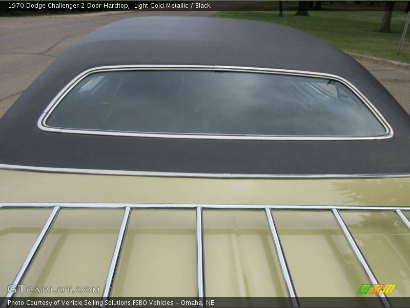 Light Gold Metallic / Black 1970 Dodge Challenger 2 Door Hardtop