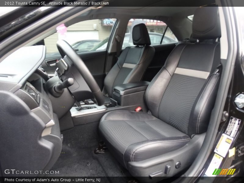 Attitude Black Metallic / Black/Ash 2012 Toyota Camry SE