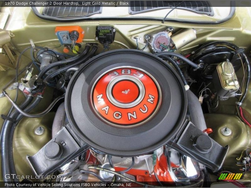  1970 Challenger 2 Door Hardtop Engine - 383 OHV 16-Valve Magnum V8
