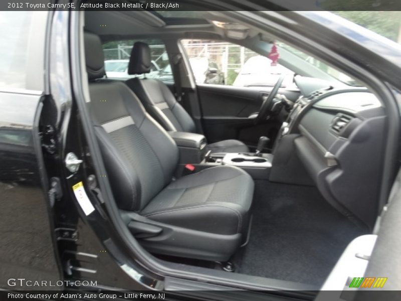 Attitude Black Metallic / Black/Ash 2012 Toyota Camry SE