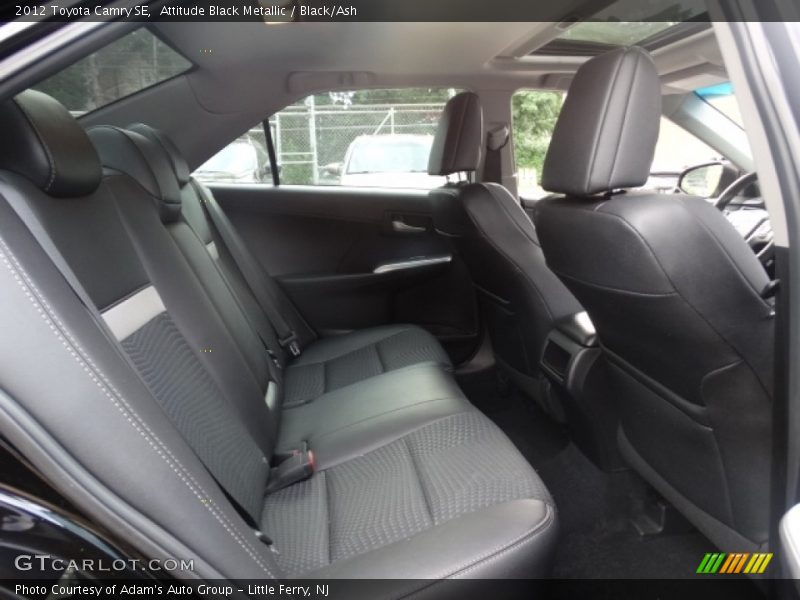 Attitude Black Metallic / Black/Ash 2012 Toyota Camry SE