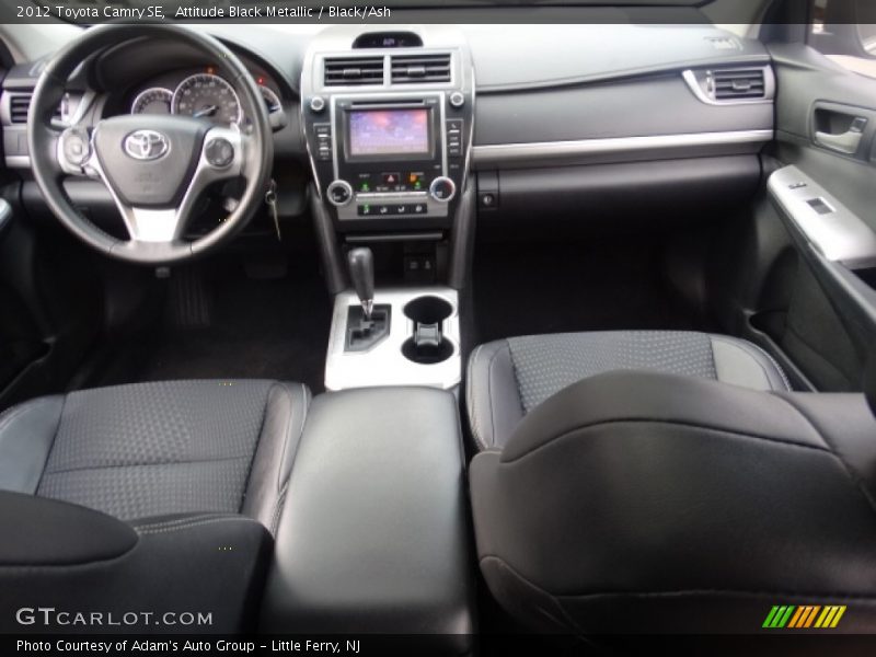 Attitude Black Metallic / Black/Ash 2012 Toyota Camry SE