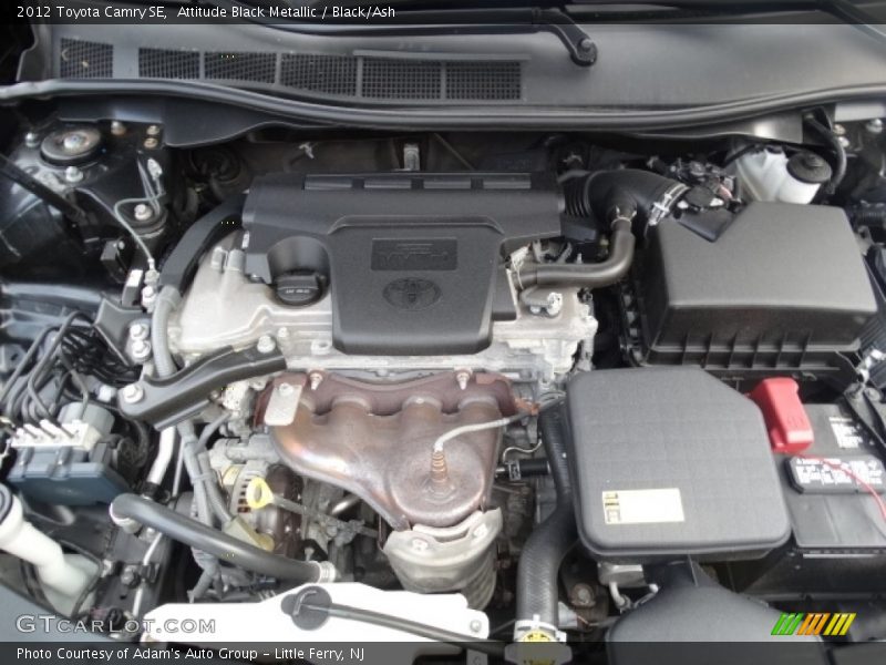 Attitude Black Metallic / Black/Ash 2012 Toyota Camry SE