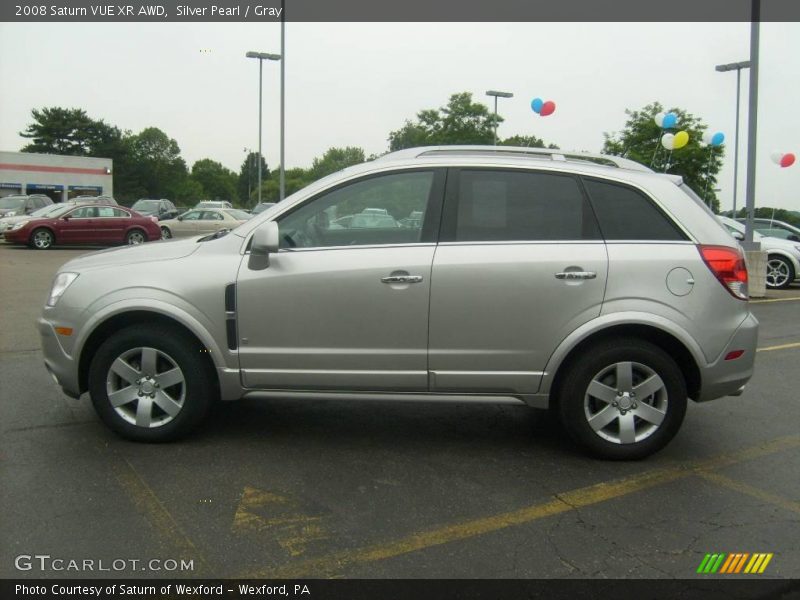 Silver Pearl / Gray 2008 Saturn VUE XR AWD