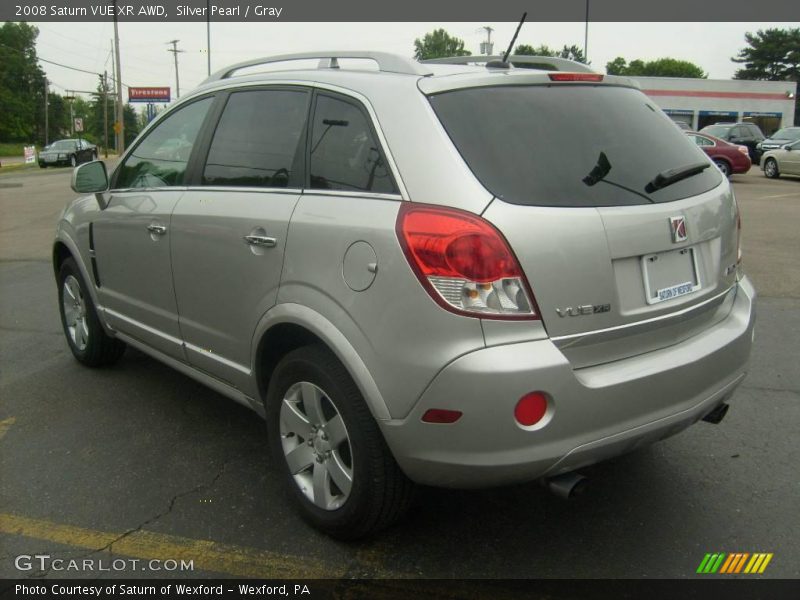 Silver Pearl / Gray 2008 Saturn VUE XR AWD