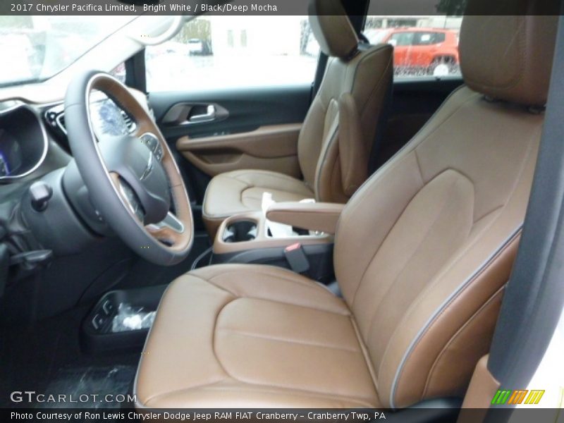 Front Seat of 2017 Pacifica Limited