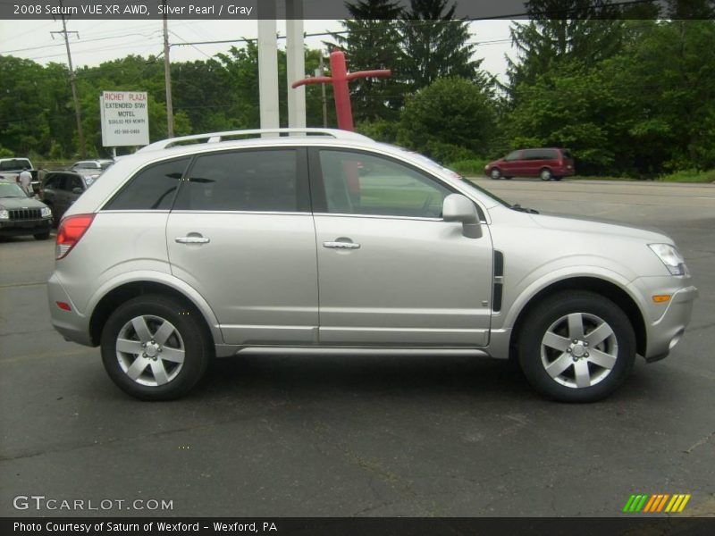 Silver Pearl / Gray 2008 Saturn VUE XR AWD