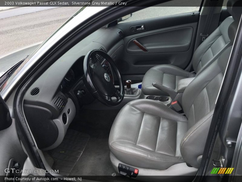 Silverstone Grey Metallic / Grey 2003 Volkswagen Passat GLX Sedan