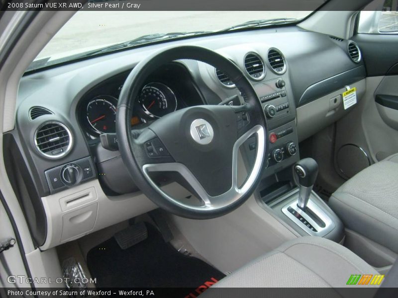 Silver Pearl / Gray 2008 Saturn VUE XR AWD