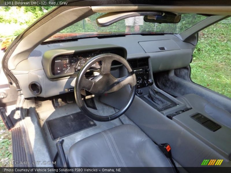 1981 DMC-12  Gray Interior