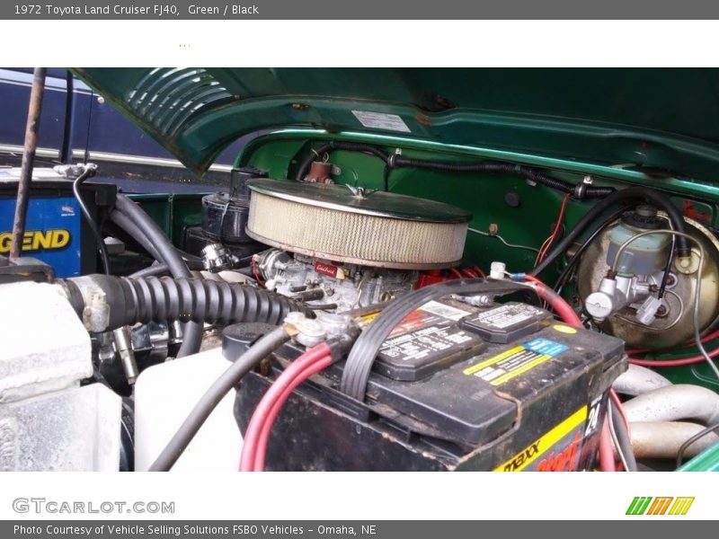 Green / Black 1972 Toyota Land Cruiser FJ40